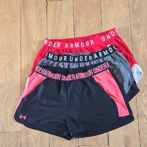 Under Armour Shorts, Large, Lot Of 3